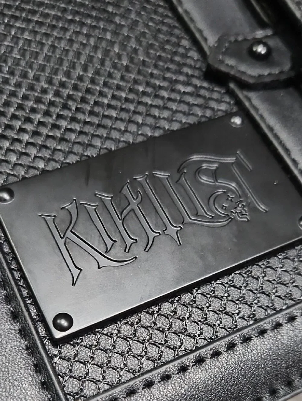 Killstar Black Coffin-Shaped Backpack with Crescent Accent